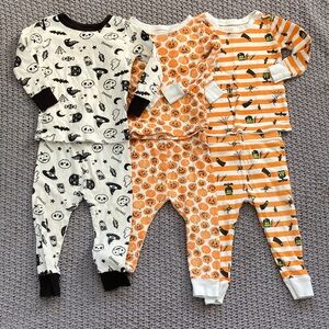Toddler Halloween pajamas bundle